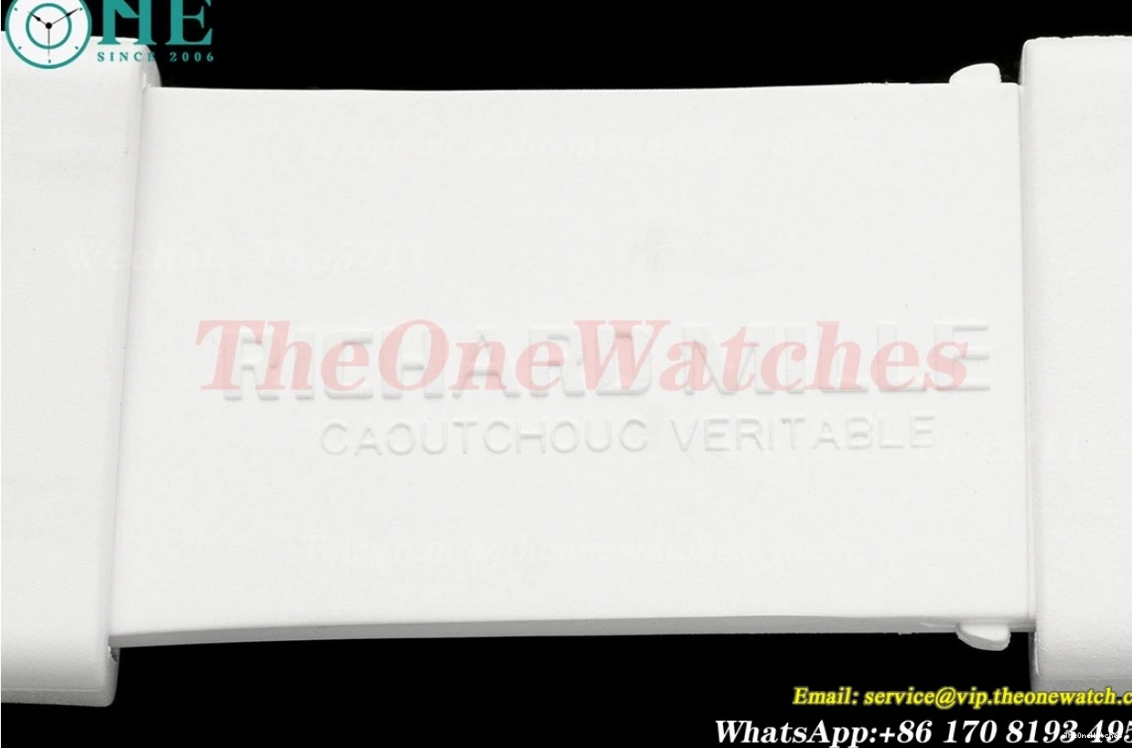 Strap Skeleton RM055 RMUL2 On Dial Blue T+F White Ceramic Rubber White 1225